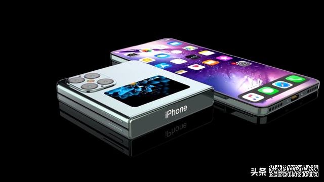 iPhone折叠屏手机曝光：上下内翻折，对标三星？