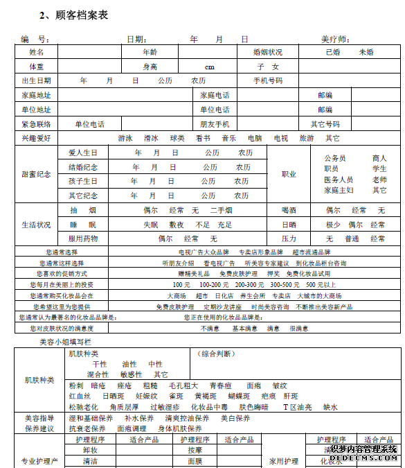 养生SPA、保健足浴会所管理手册（全套63页）